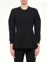 Felpa Double Dragon Top in Black