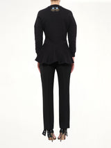 Felpa Double Dragon Top in Black