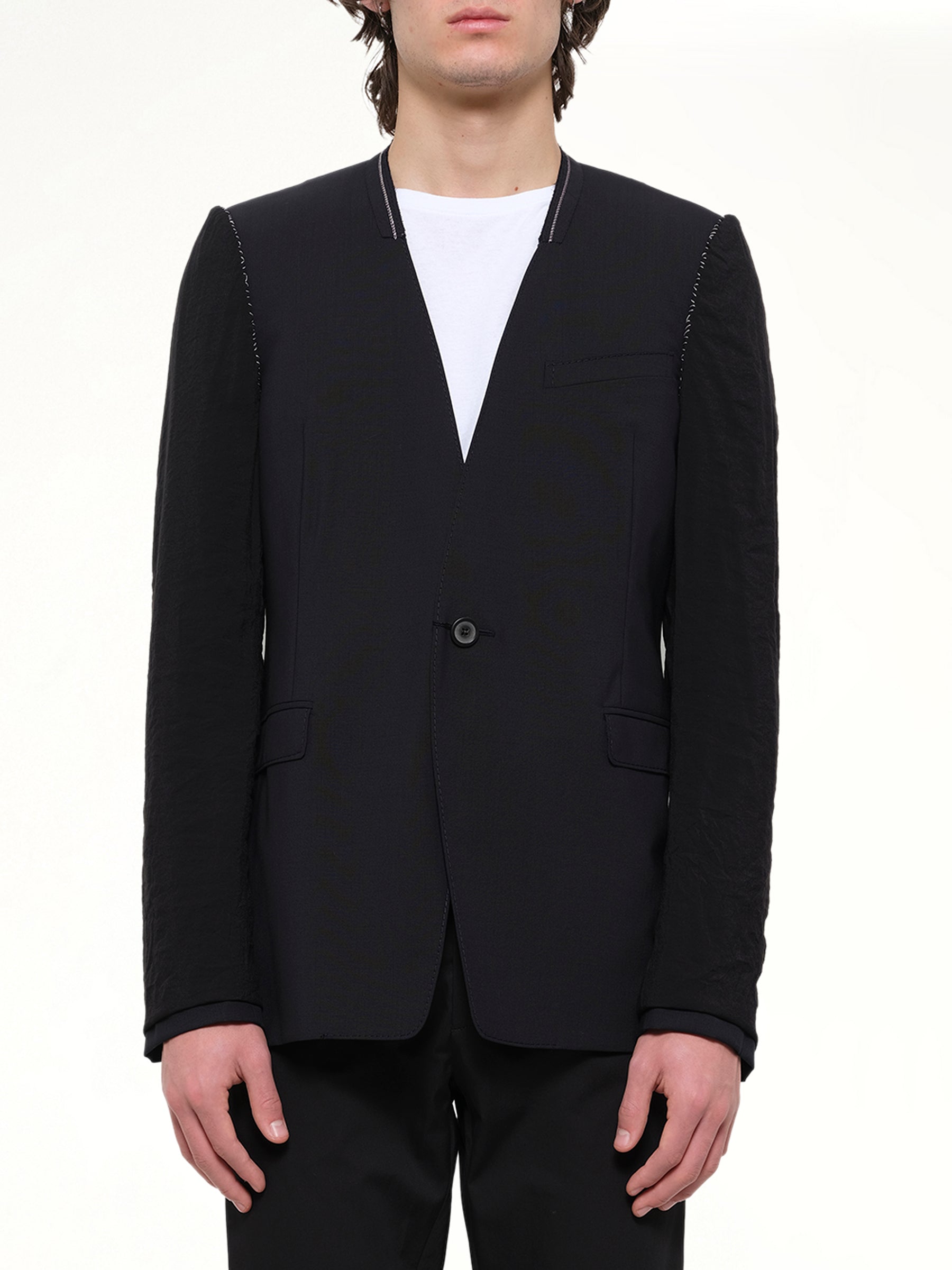 Jacket Collar Insideout in Navy