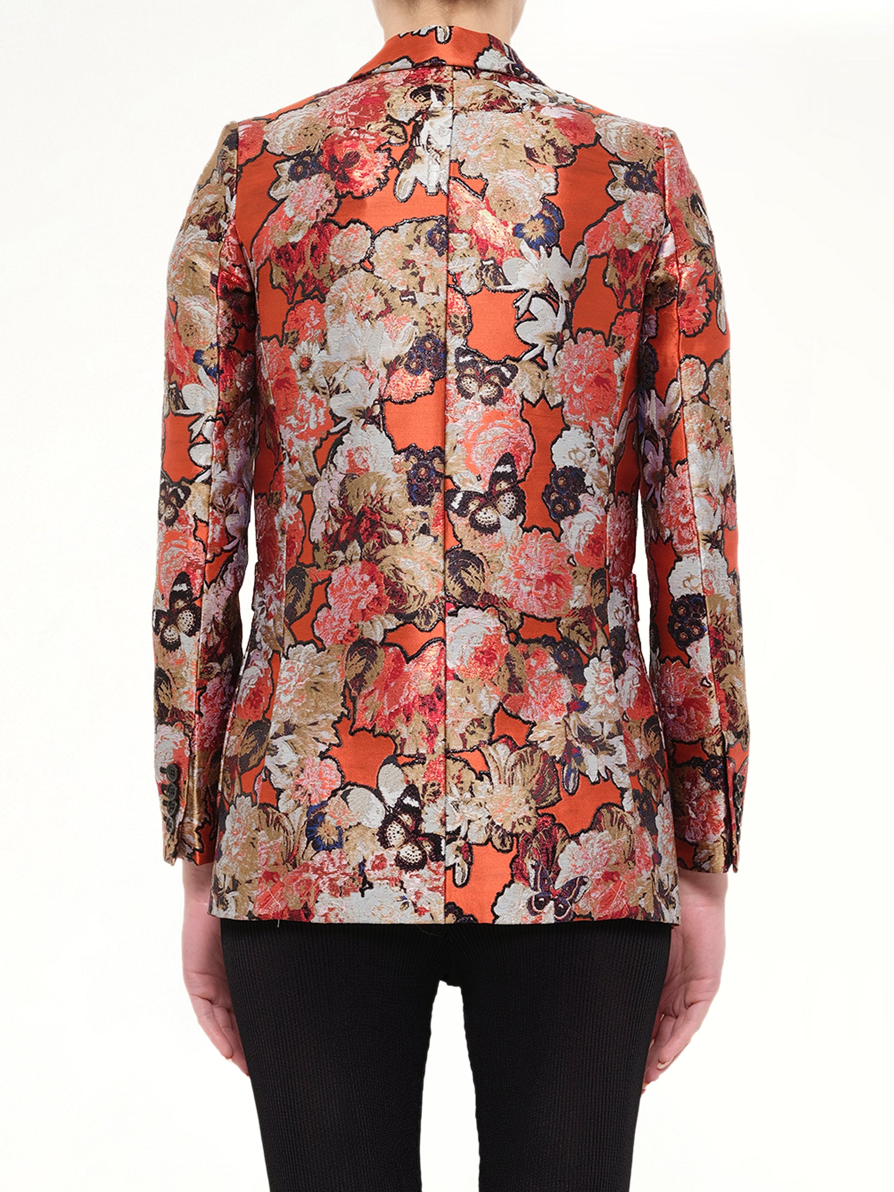 Jacket in Multicolour Orange