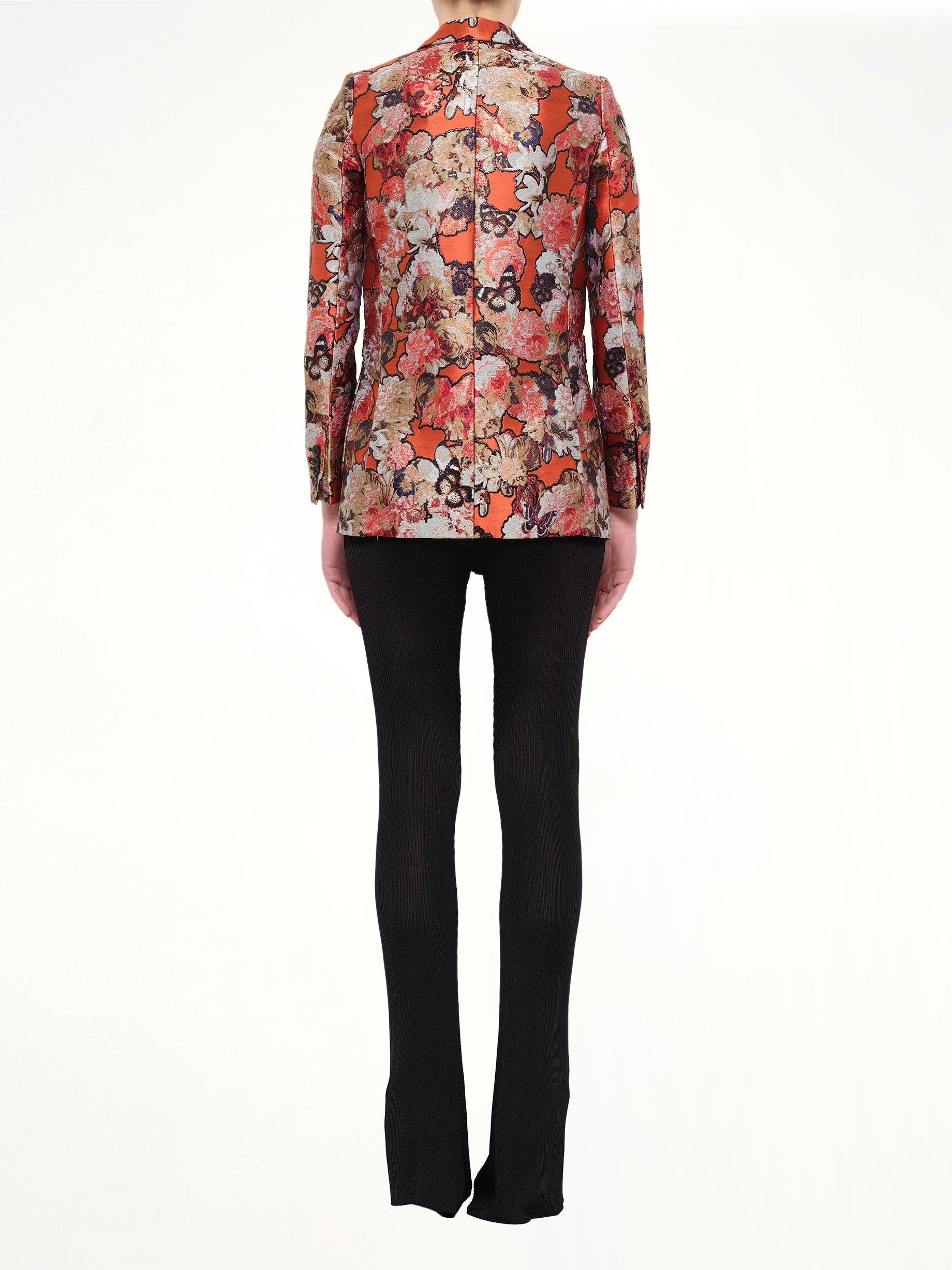 Jacket in Multicolour Orange