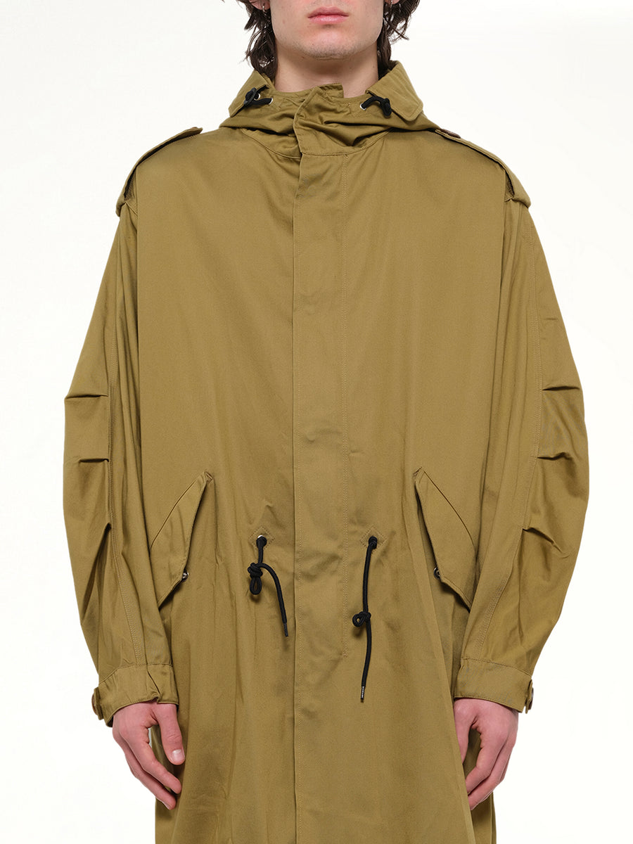 Military Fishtail Parka in Khaki