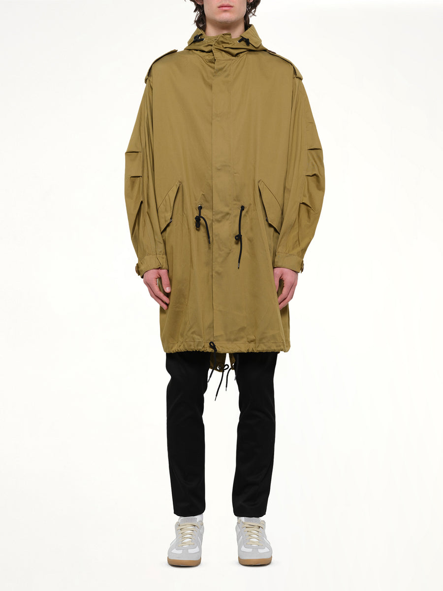 Military Fishtail Parka in Khaki