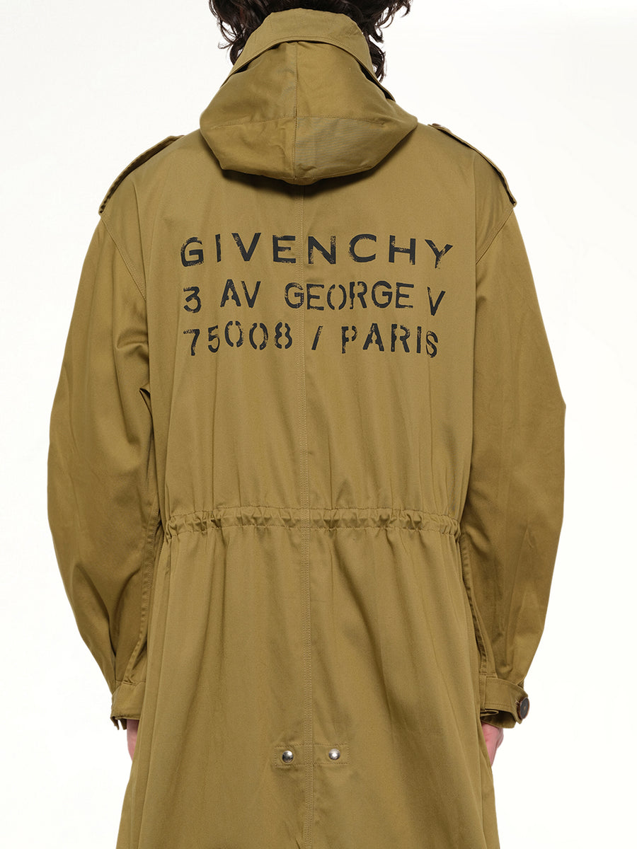 Military Fishtail Parka in Khaki