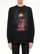 Podium Graphic Sweatshirt in Black