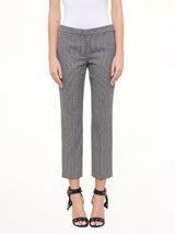 Prince Of Wales Pants in Black