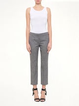 Prince Of Wales Pants in Black
