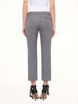 Prince Of Wales Pants in Black