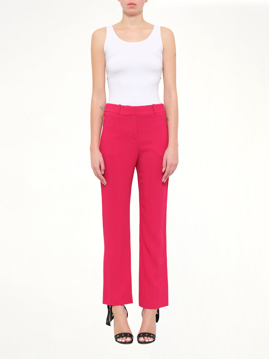 Regular Fit Pants in Fushia