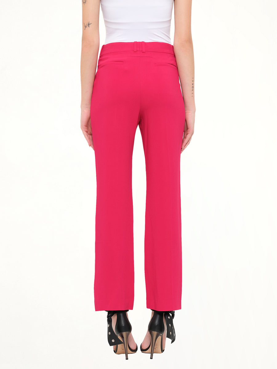 Regular Fit Pants in Fushia
