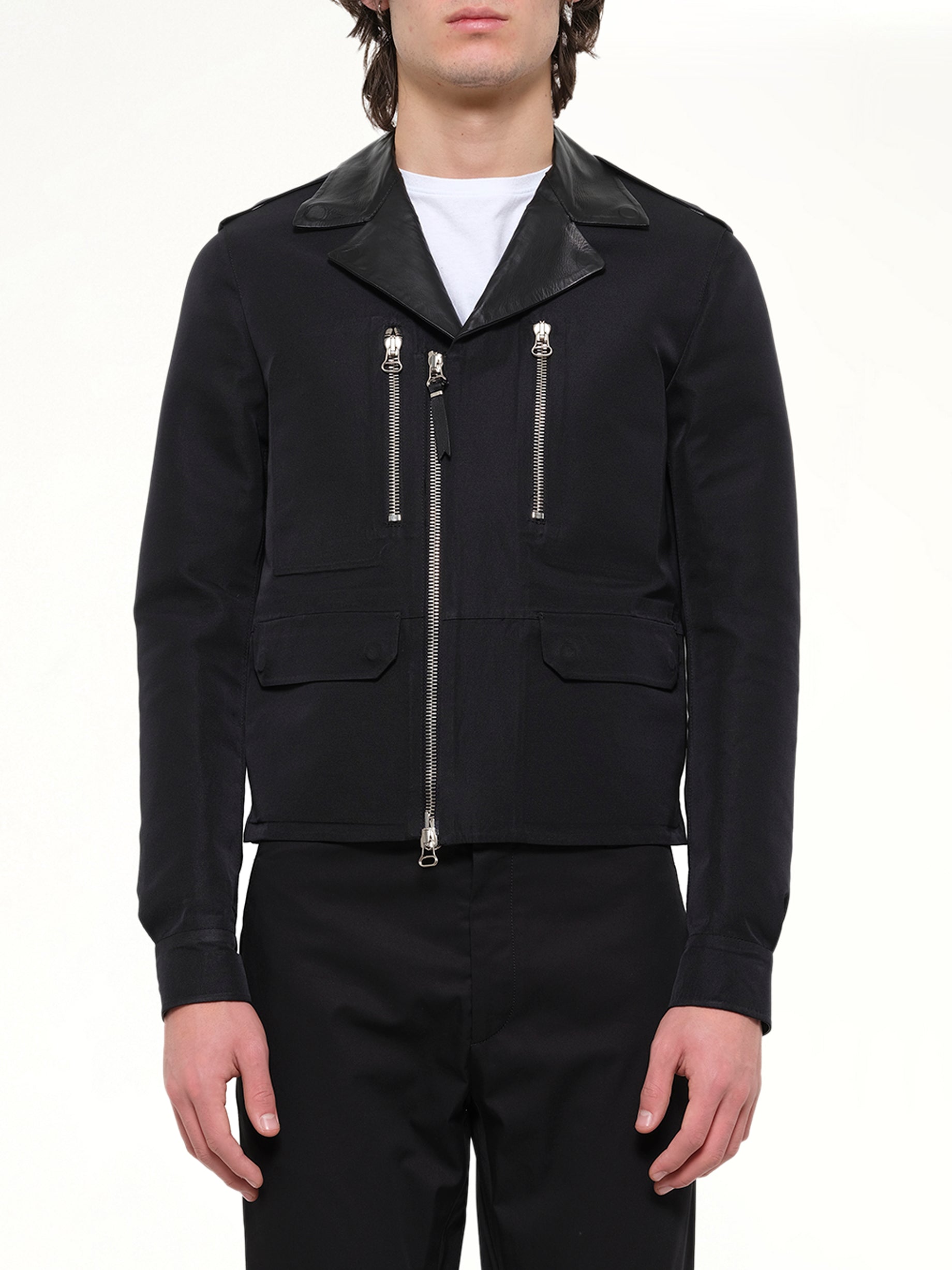 Seamless Blouson in Black
