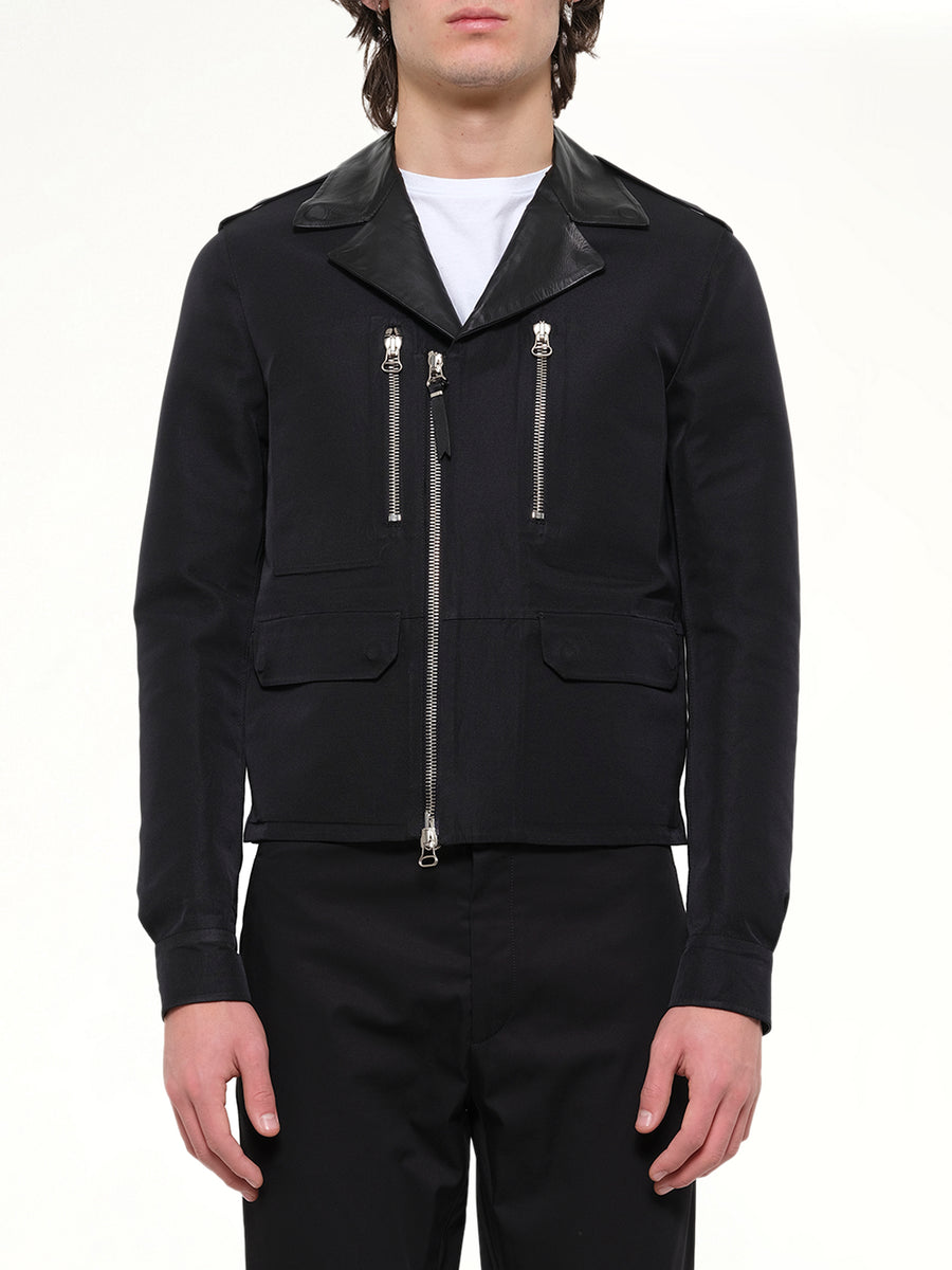 Seamless Blouson in Black