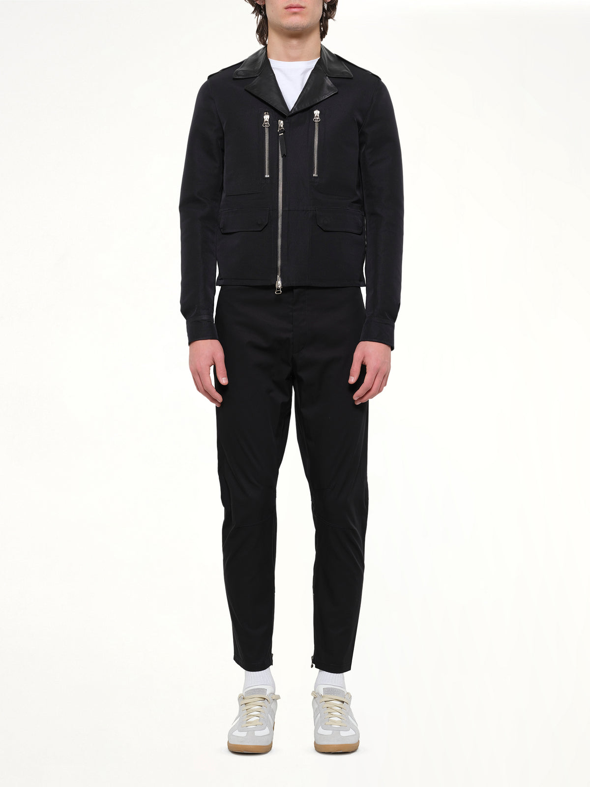 Seamless Blouson in Black