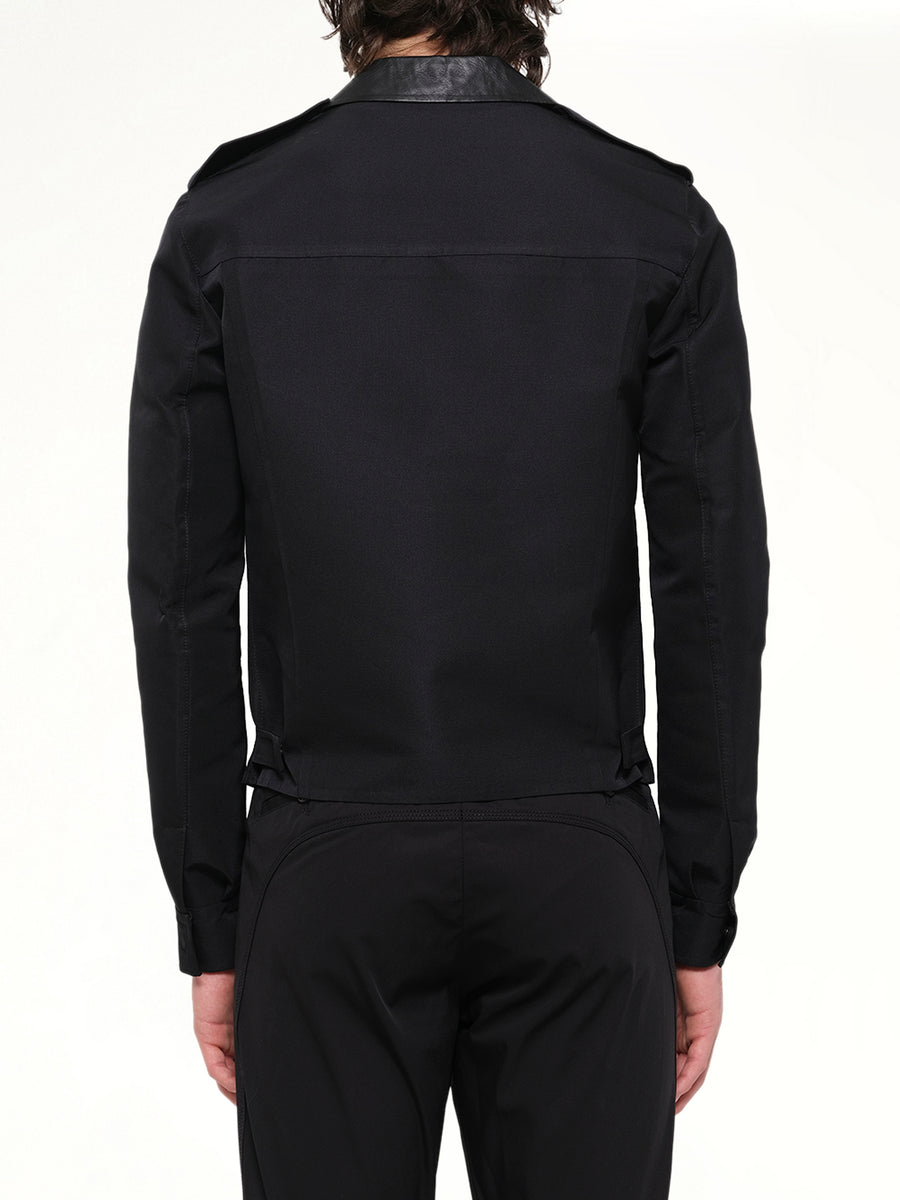 Seamless Blouson in Black