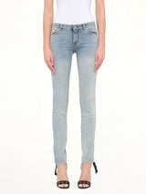 Slim Fit Pants in Light Blue