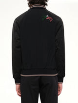 Spider Embroidered Jacket in Black