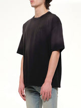Bandana Patch Oversized T-Shirt in Black