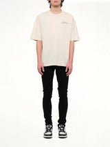 MA Quad Checkboard T-Shirt in Alabaster
