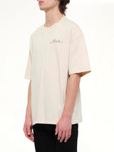 MA Quad Checkboard T-Shirt in Alabaster
