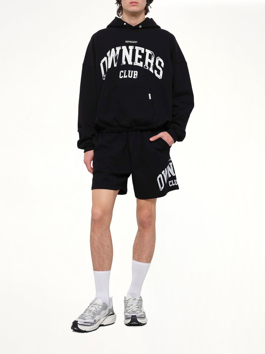 Owners Mesh Short in Jet Black