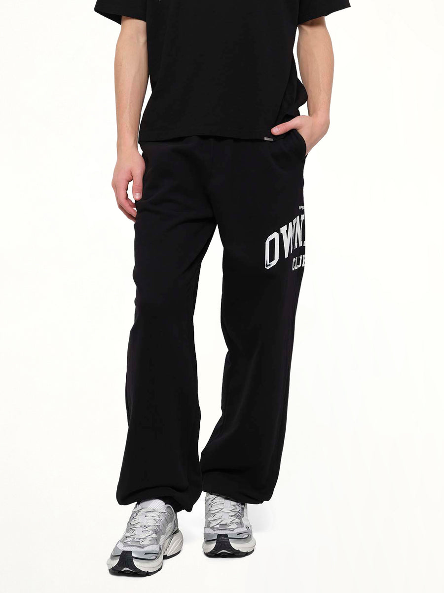 Owners Sweatpants in Jet Black
