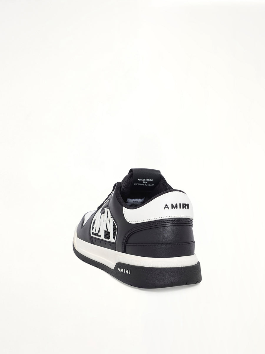 Classic Low Sneaker in Black/White