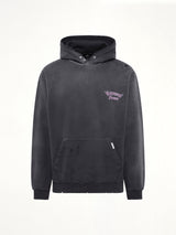 Duality Hoodie in Washed Black
