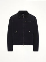 The Leather Work Jacket in Black