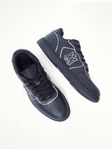 Newport Sneaker in Black/Black