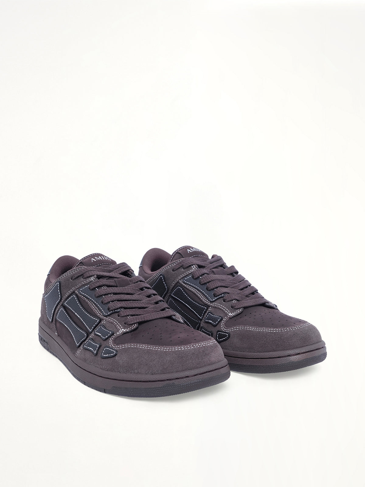 Skel Top Low Sneaker in Brown
