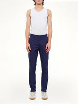 Chino Slim Rib in Blue