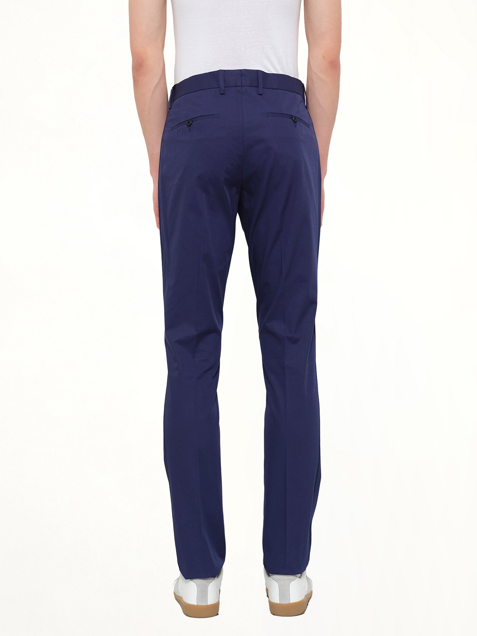 Chino Slim Rib in Blue