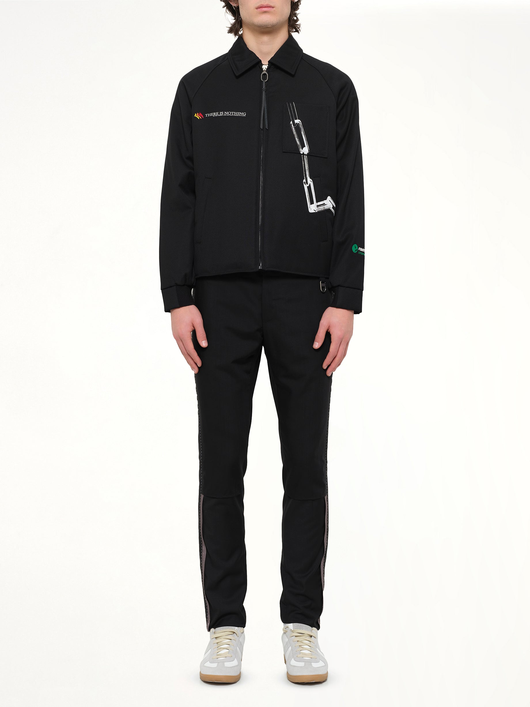 Coach Chain Jacket in Black