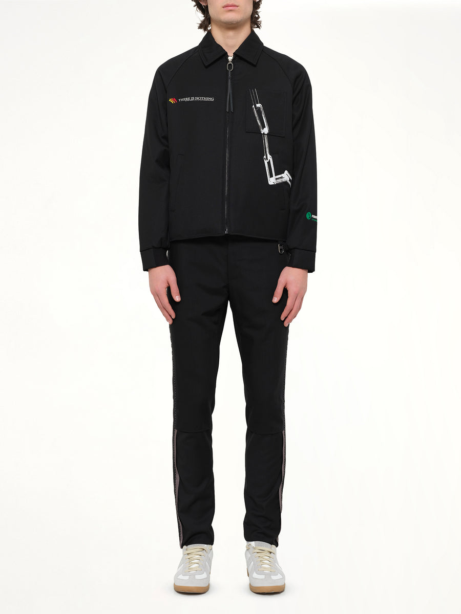 Coach Chain Jacket in Black