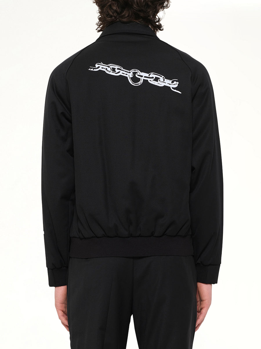 Coach Chain Jacket in Black