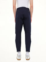 Cut Biker Pants in Blue