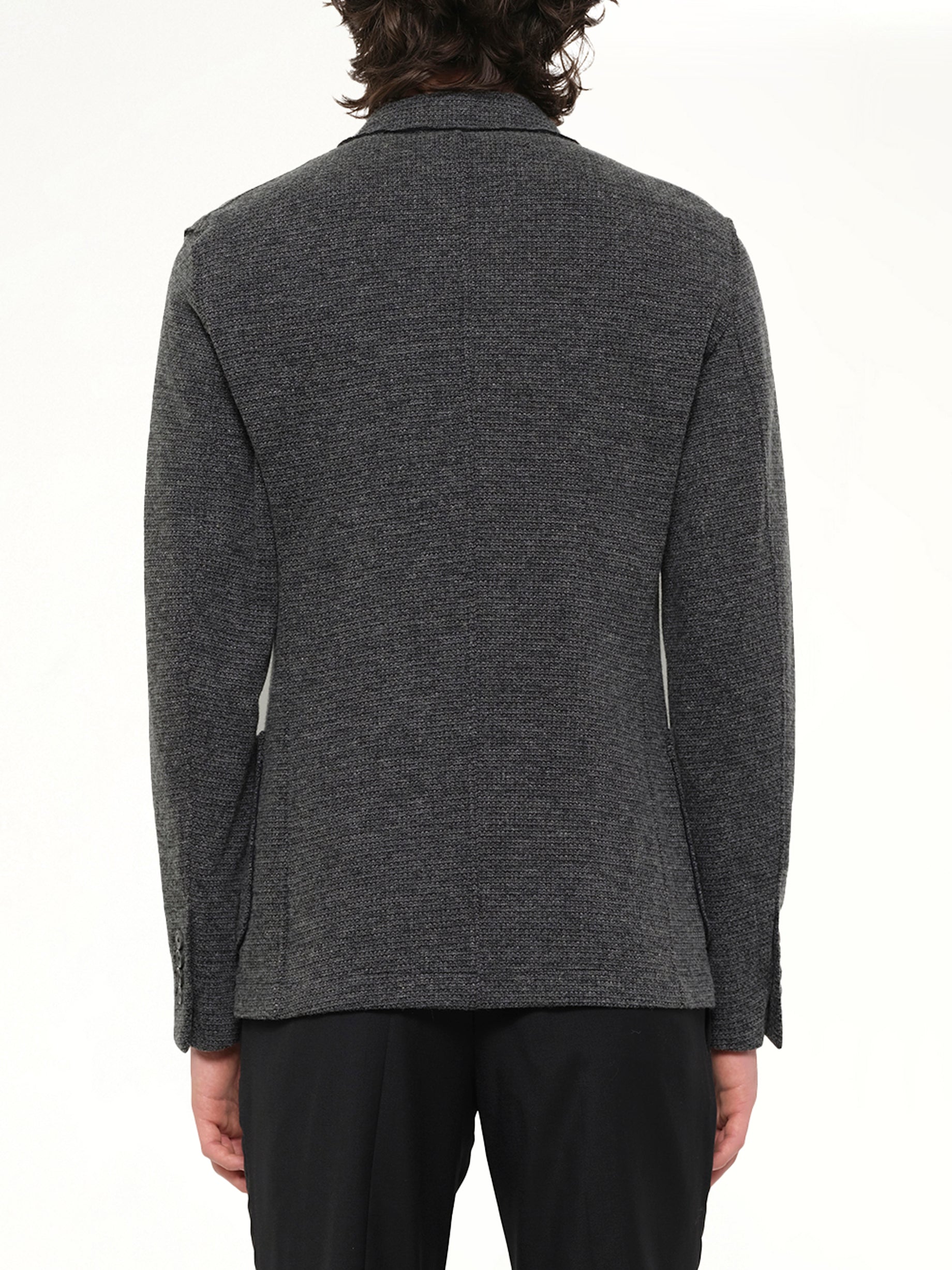 Deconstructed Jacket in Grey