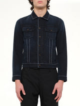 Denim Trucker in Anthracite