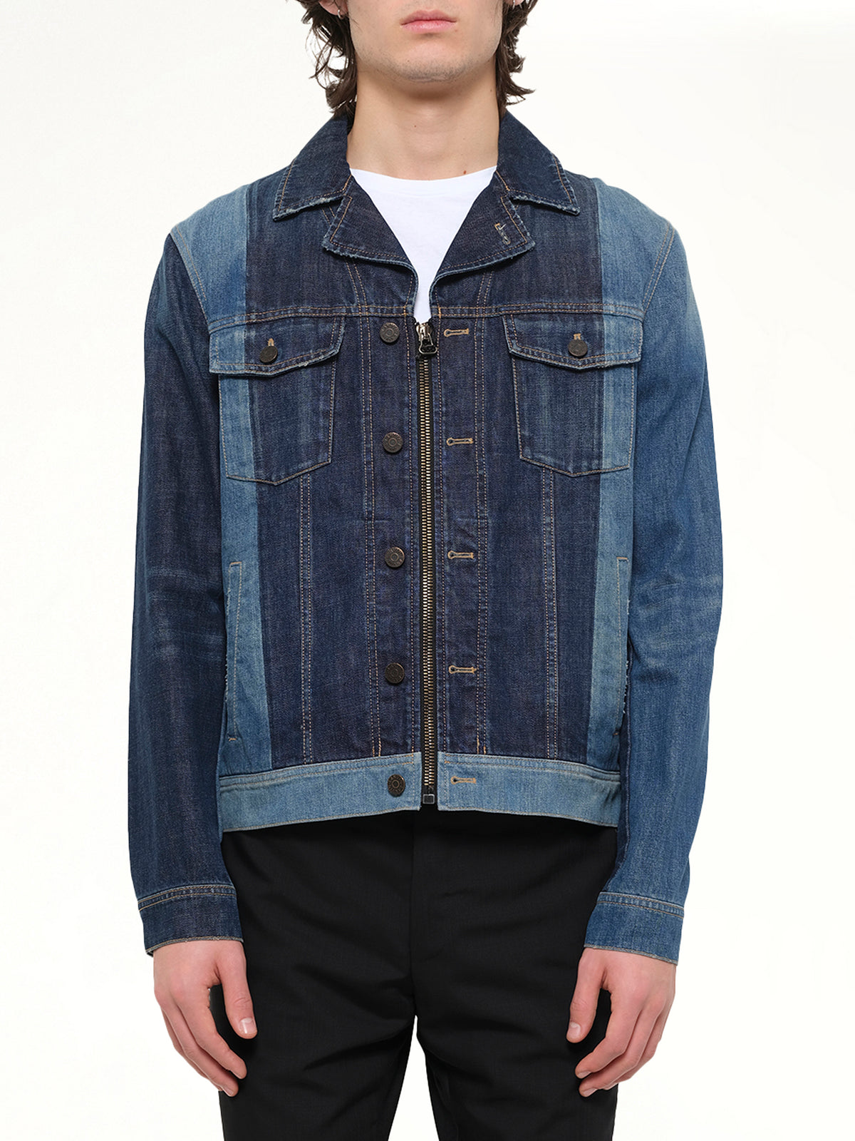 L/S Denim Jacket in Blue