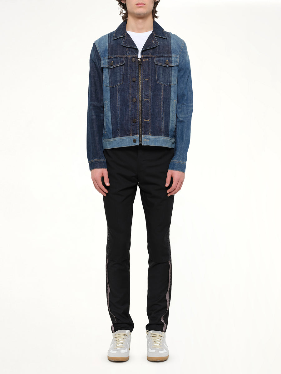 L/S Denim Jacket in Blue