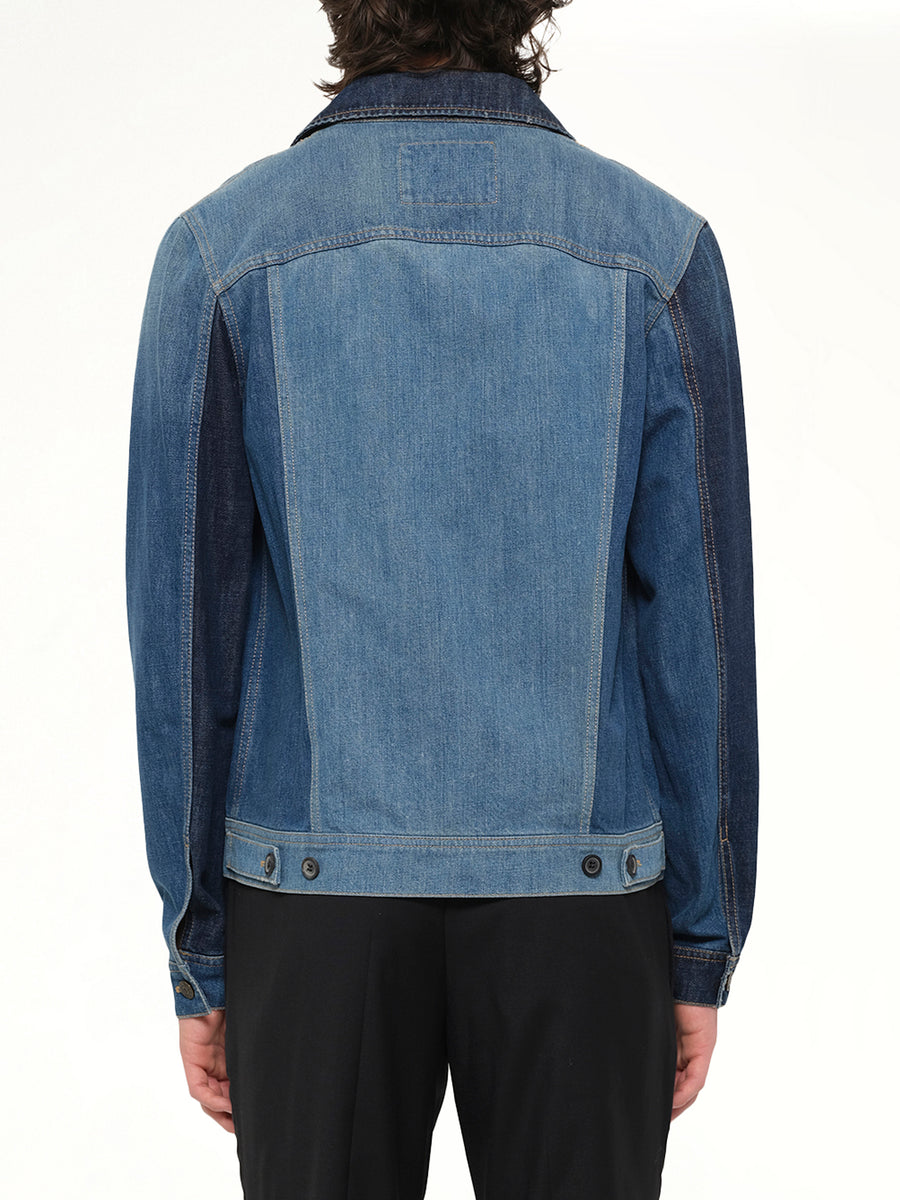 L/S Denim Jacket in Blue