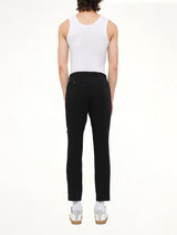 Lanvin Slim Crop Patch Trousers in Black