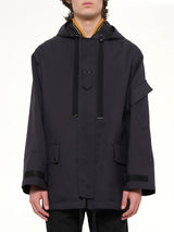 Parka W/ Side Zip in Navy