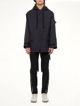 Parka W/ Side Zip in Navy
