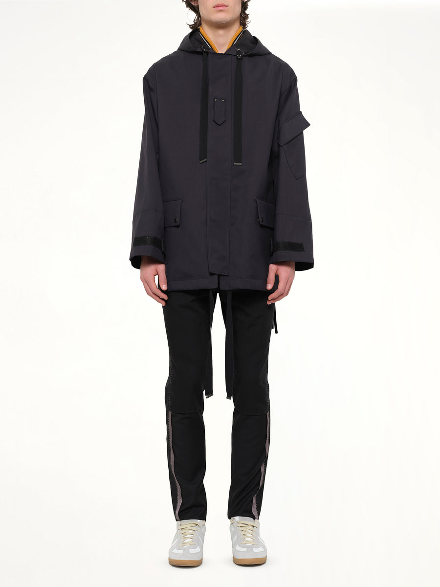 Parka W/ Side Zip in Navy