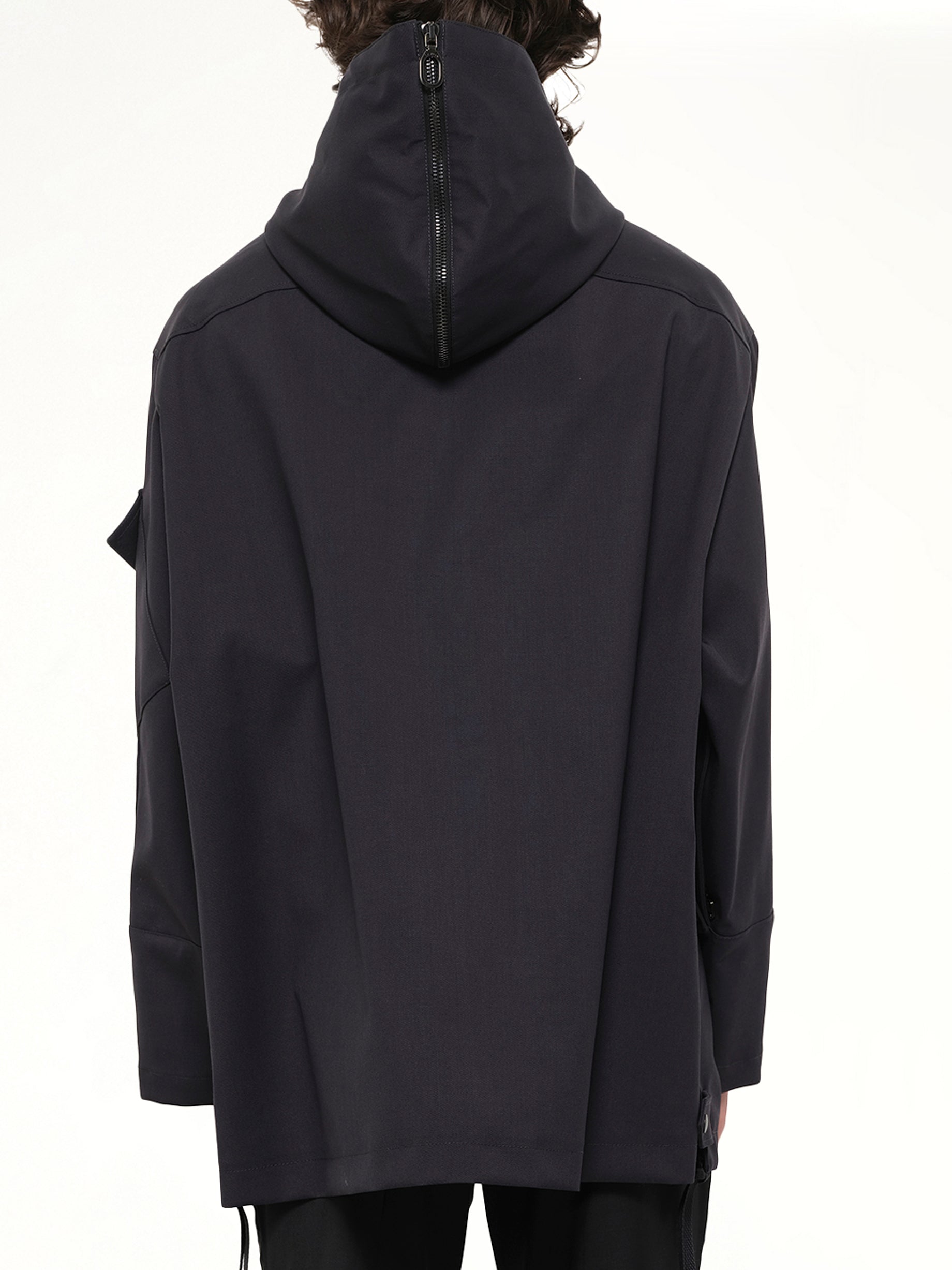 Parka W/ Side Zip in Navy