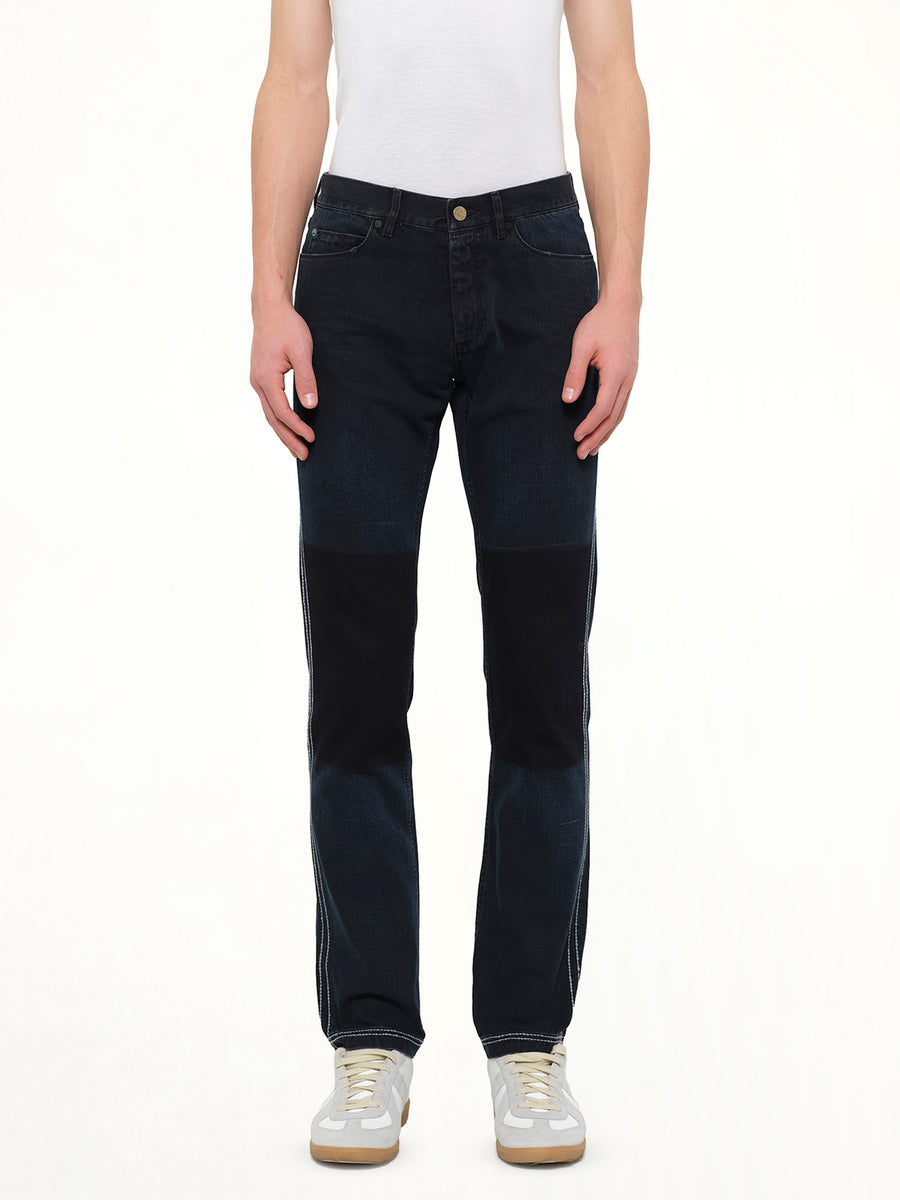 Skinny Patch Jean in Anth
