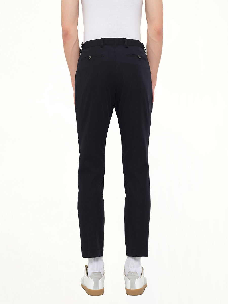 Slim Crop Patch in Blue