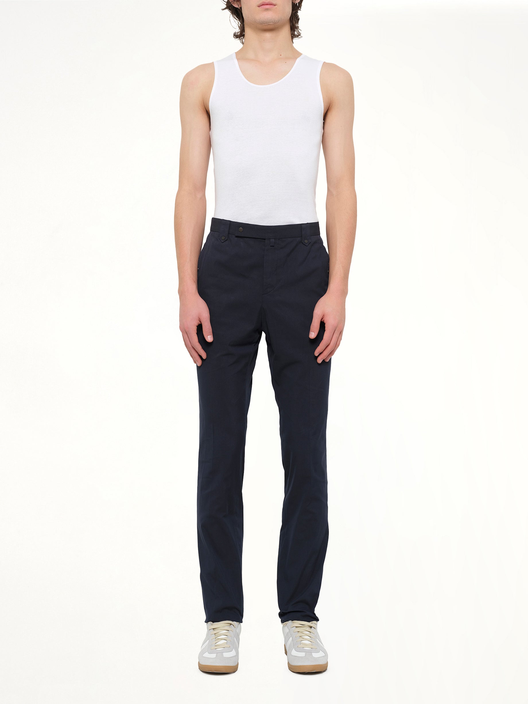 Slim Pant Worker in Navy