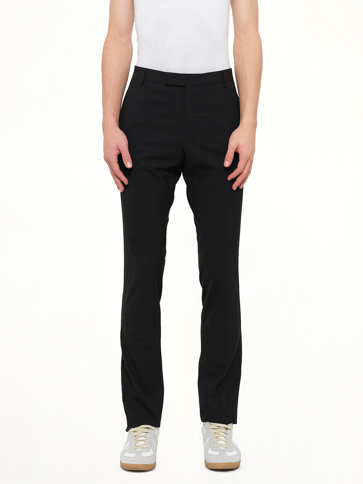 Slimfit Pants in Black